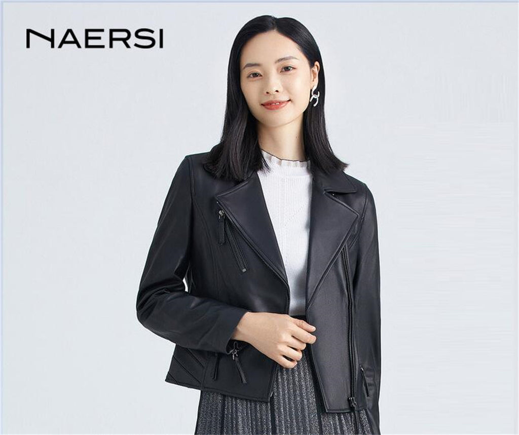 NAERSI  Women's Leather jackets MK0353#