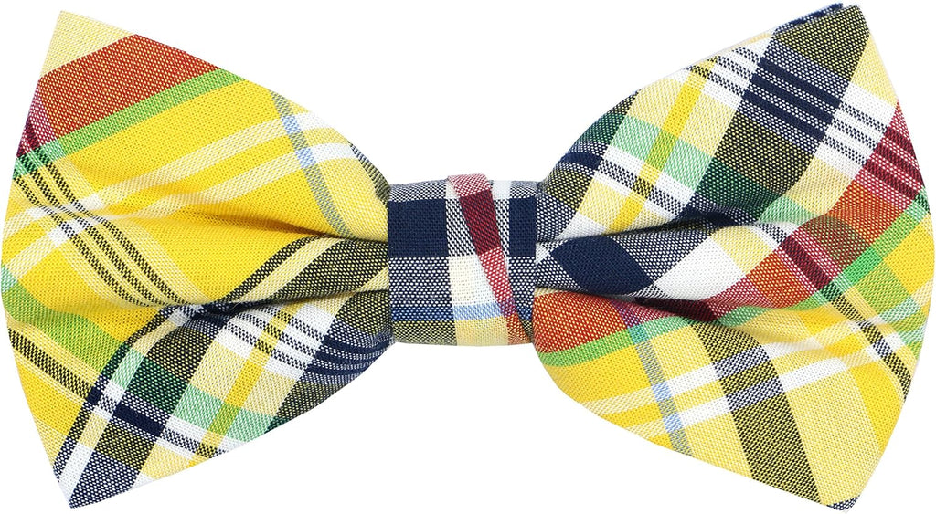 OCIA Men's Pre-Tied Bow Tie Adjustable Tuxedo Bowtie for Wedding Party