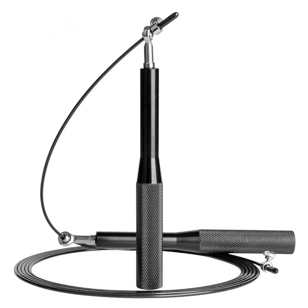 LEATOU Speed Jumping Rope for Training Fitness Exercise, Adjustable Adults Workout Skipping Rope for Men, Women, Kids, Girls SK08#
