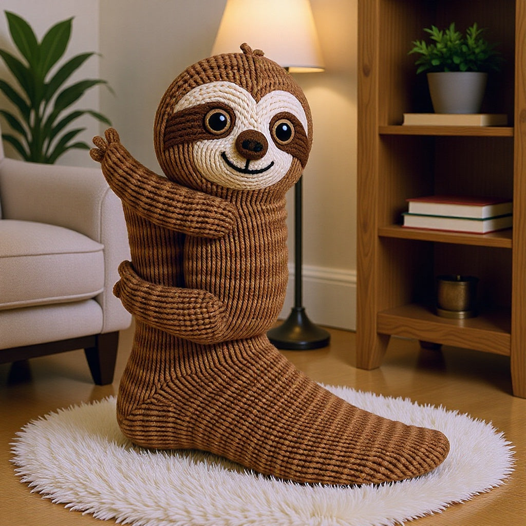 Men,/Women Animal Socks Plush Crochet Cute Animal Socks, Knitted Floor Socks, Thermal Socks