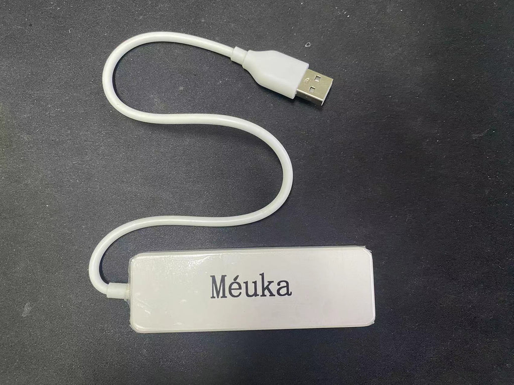 Méuka USB Hub 2.0 4-Port USB Splitter Ultra Slim Multiport USB Expander Port Adapter for iMac Pro,MacBook Air,Mac Mini/Pro,Surface Pro,USB Flash Drives,and Mobile HDD