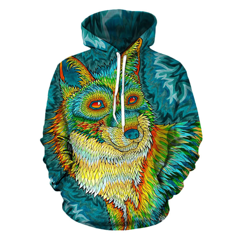 3D Print Pullover Hoodie Christmas Sweatshirt GK0210#