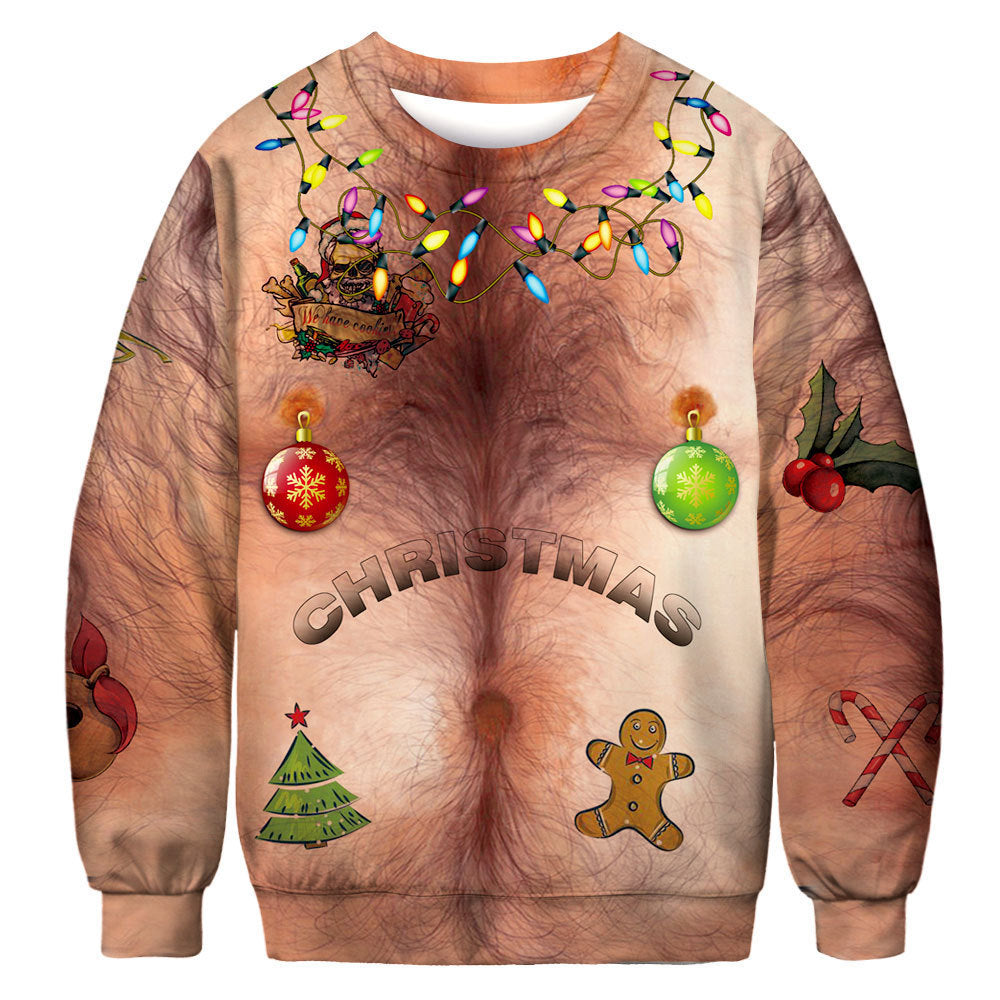 3D Print Pullover Hoodie Christmas Sweatshirt GK0014#