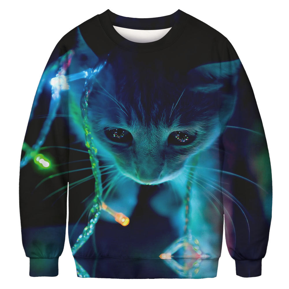 3D Print Pullover Hoodie Christmas Sweatshirt GK0010#